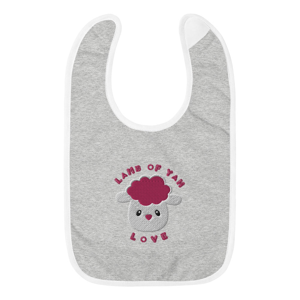 Embroidered Baby Bib