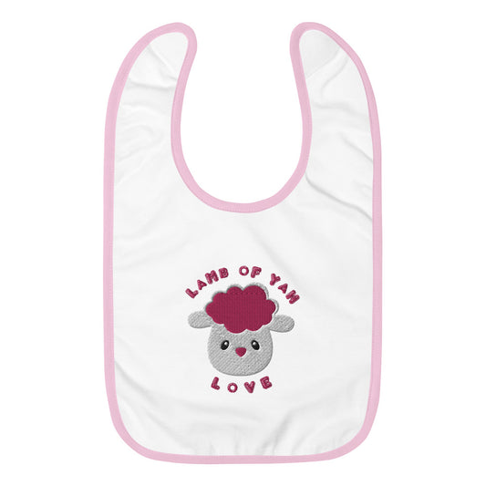 Embroidered Baby Bib