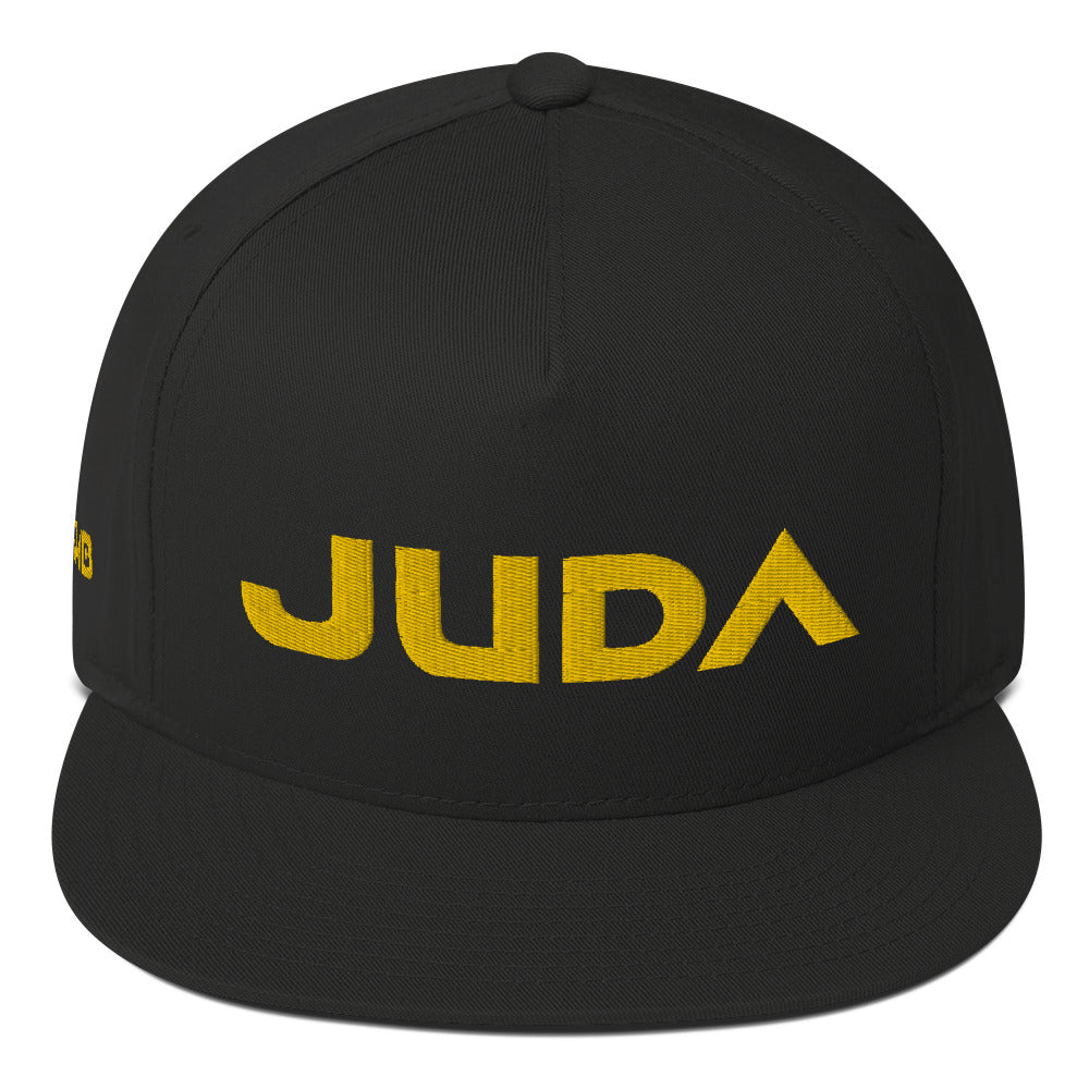 DCMB JUDA Flat Bill Cap Gold on Black