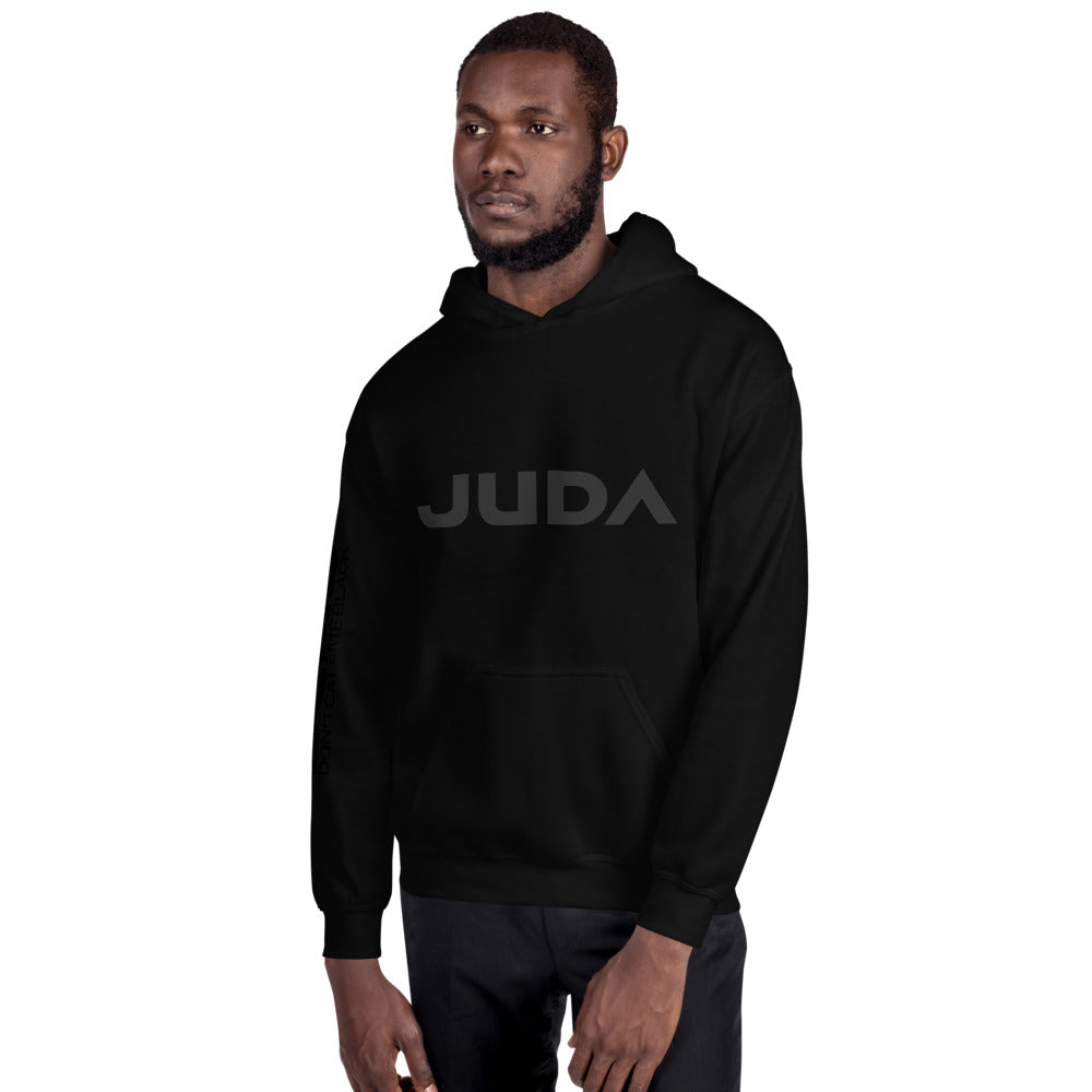 JUDA SUPRA Black Unisex Hoodie