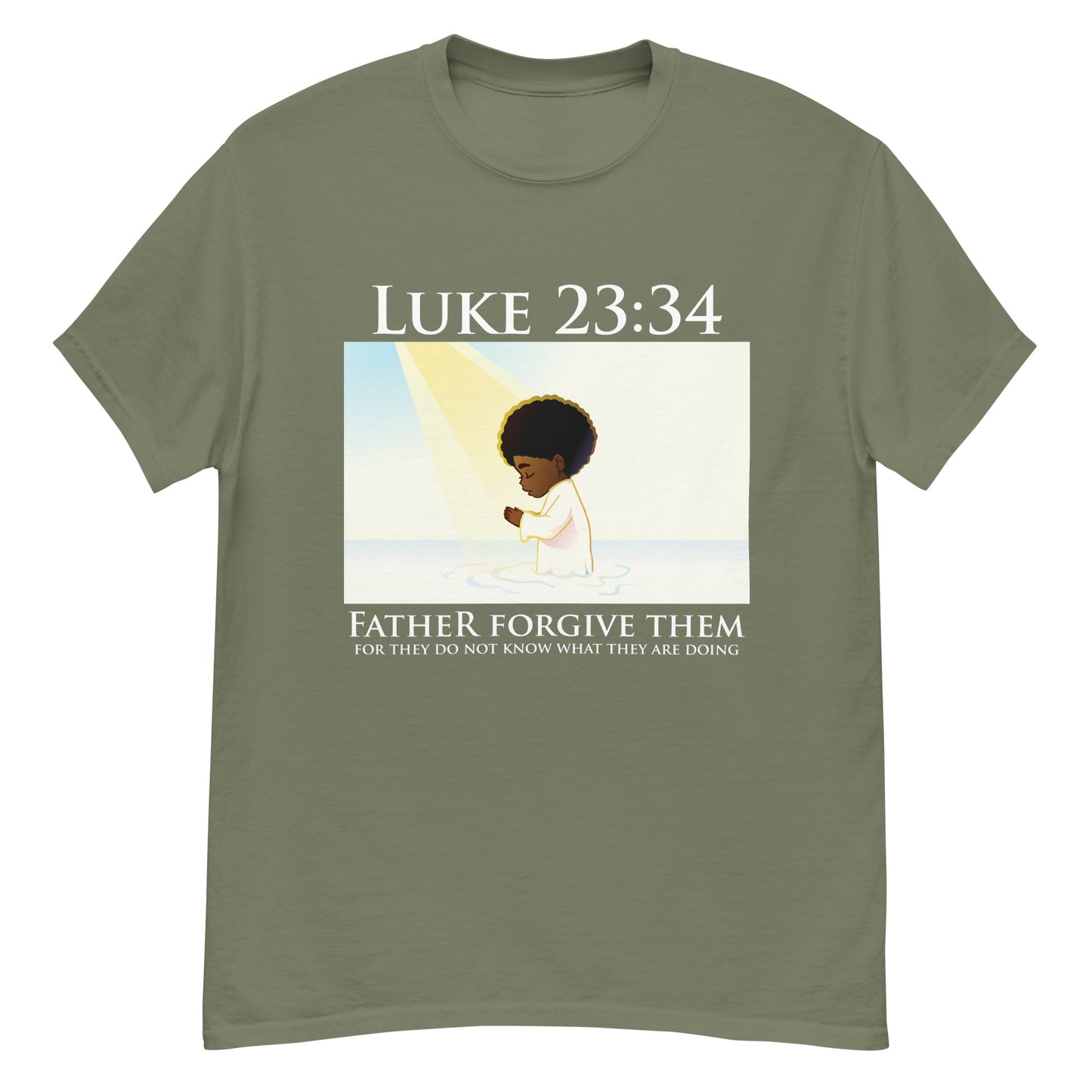 Luke 23:34 classic tee