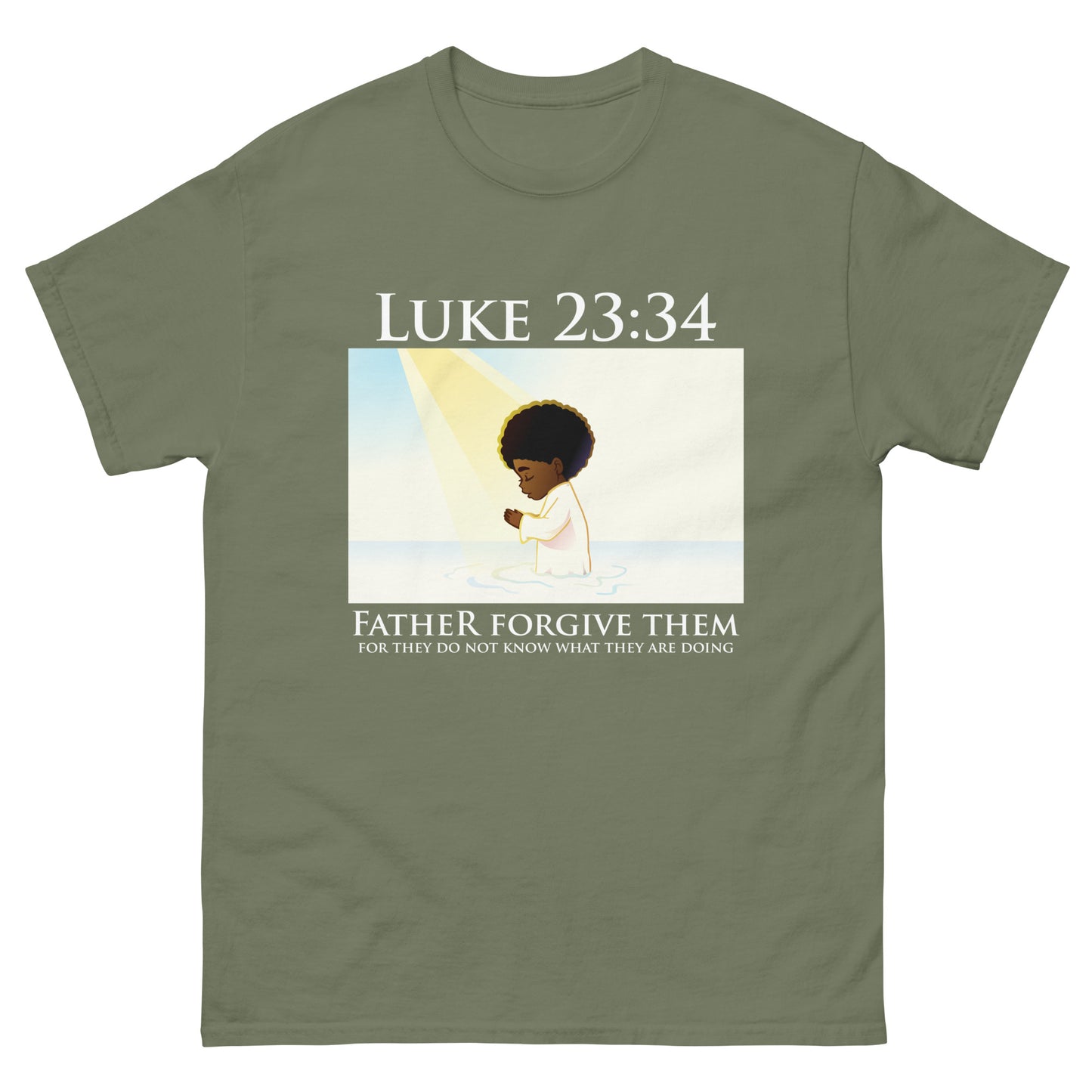 Luke 23:34 classic tee