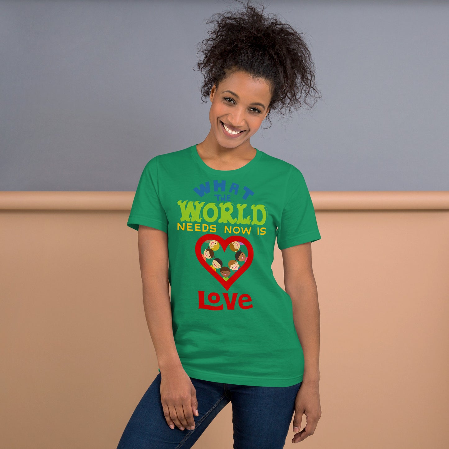 Womens  What the world needs now is Love Tee