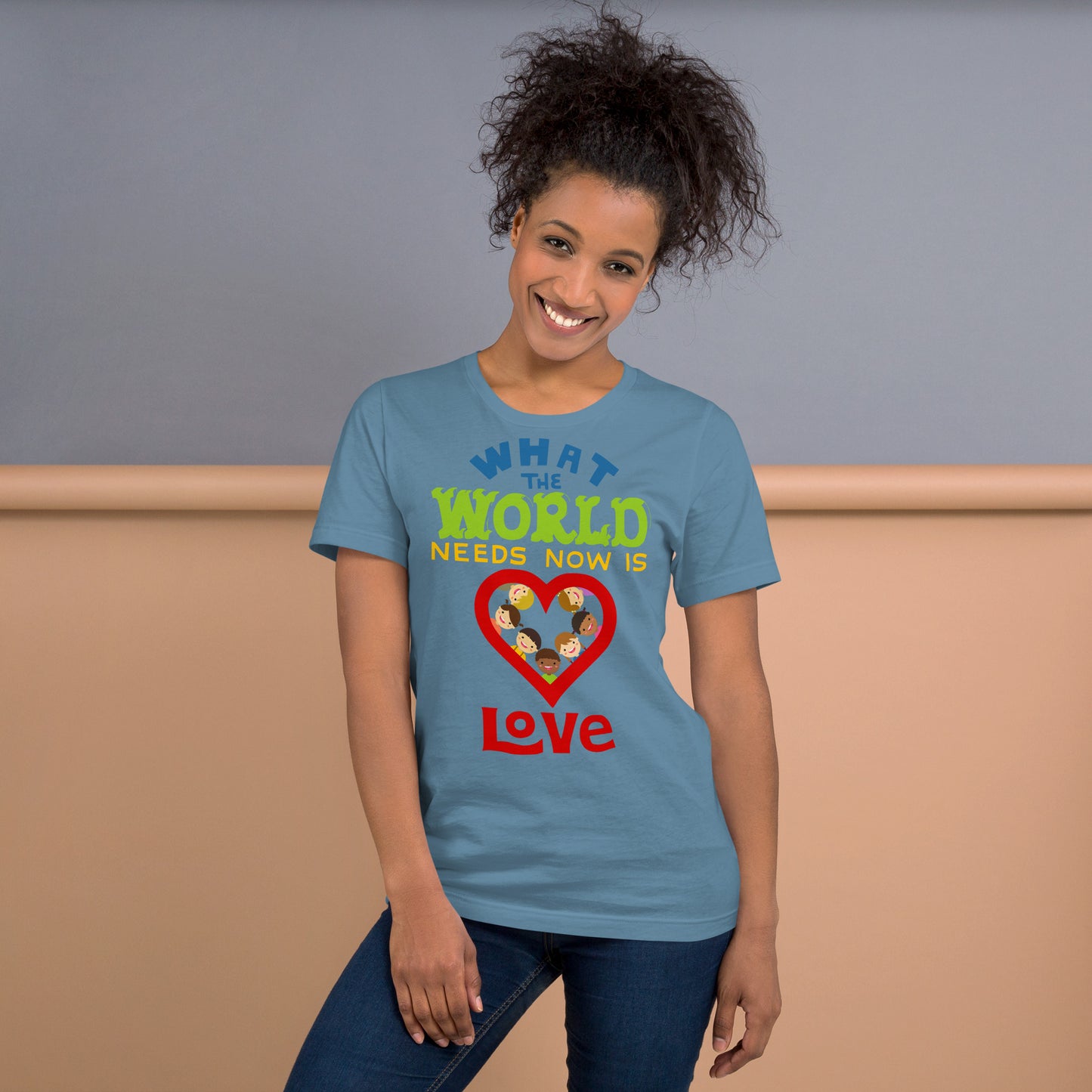 Womens  What the world needs now is Love Tee