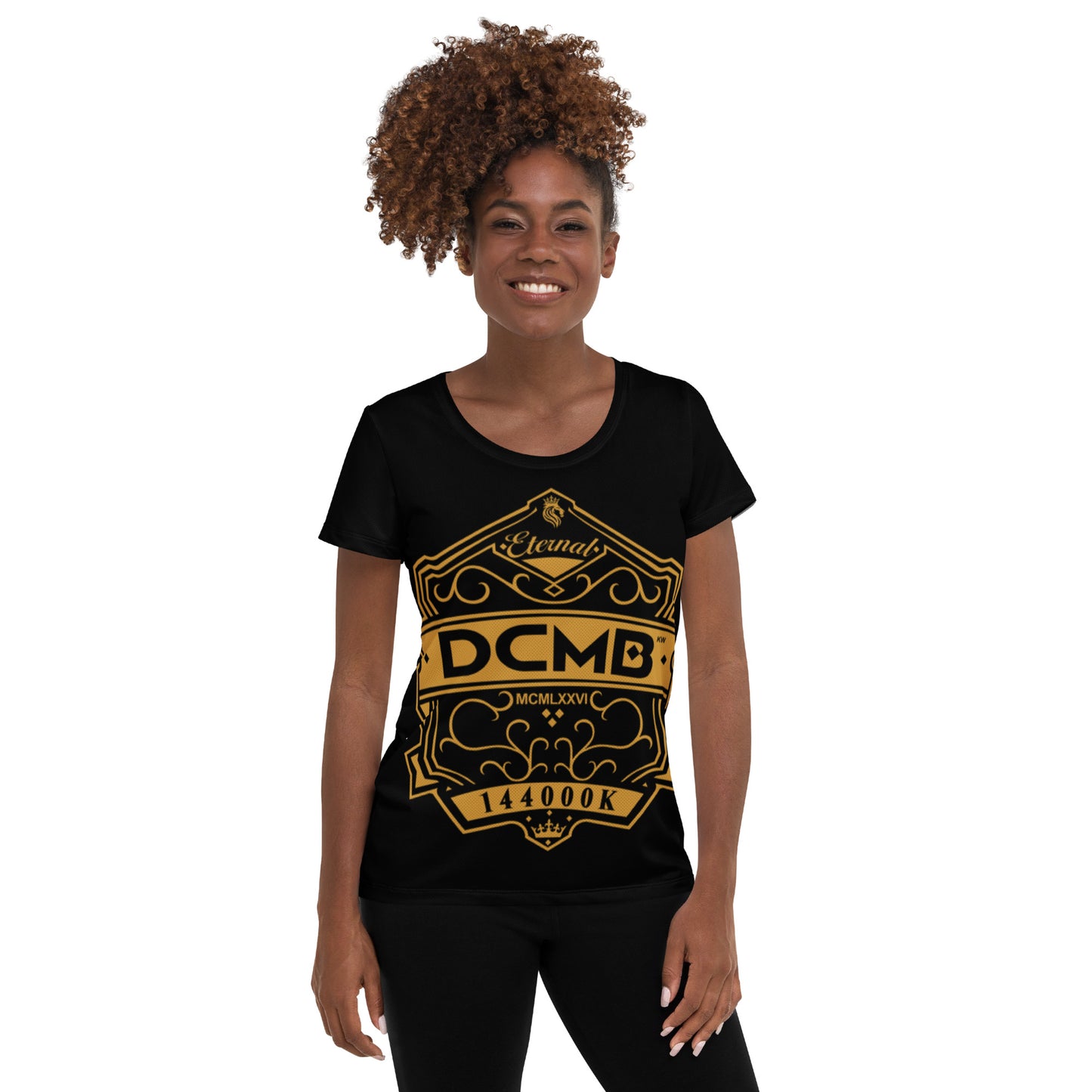 DCMB 144K GOLD on BLACK Tee