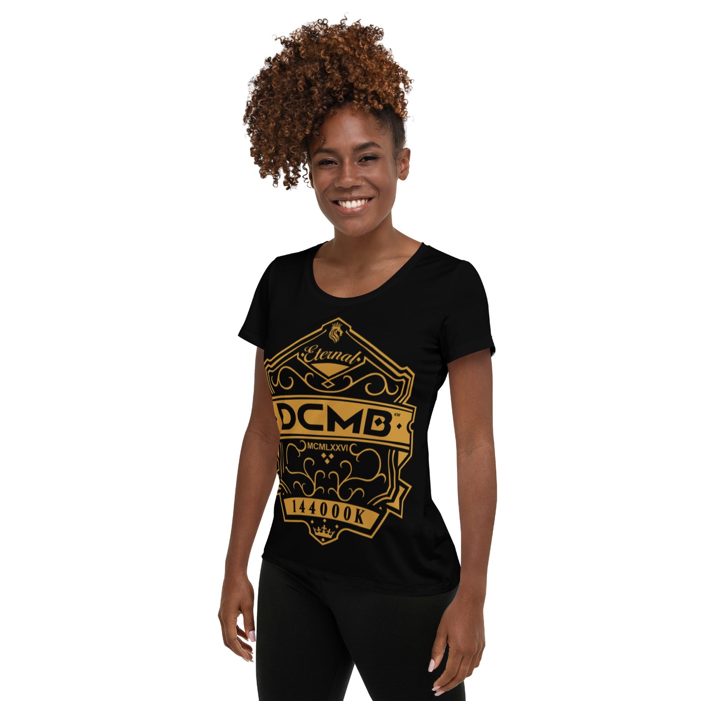 DCMB 144K GOLD on BLACK Tee