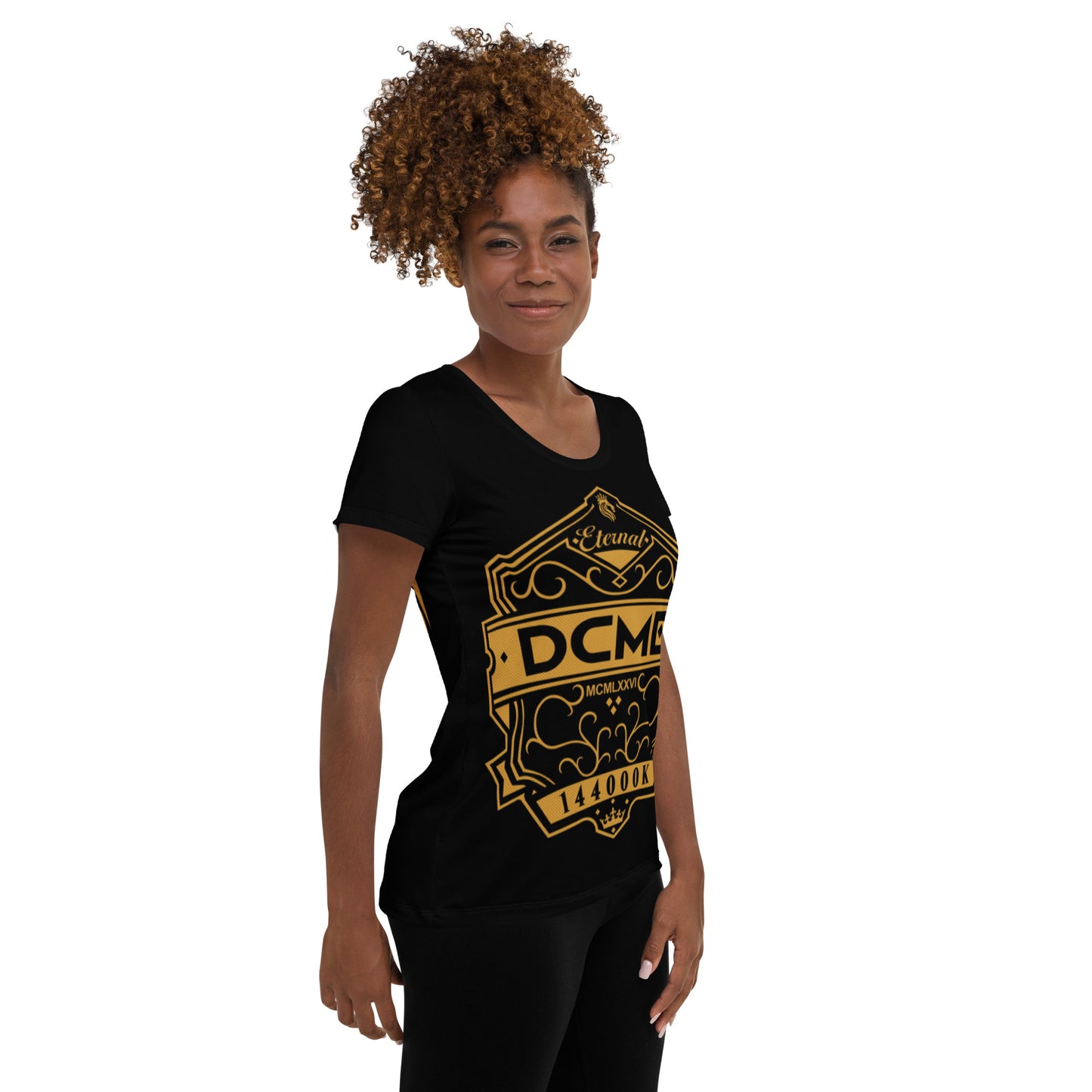 DCMB 144K GOLD on BLACK Tee