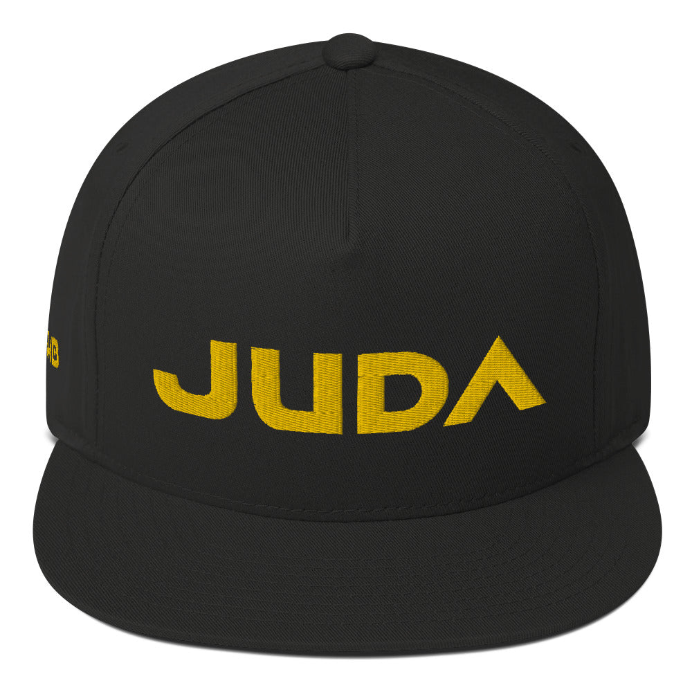 DCMB JUDA Flat Bill Cap Gold on Black