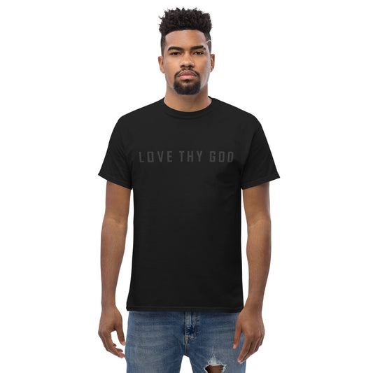 DCMB LOVE THY GOD Men's heavyweight tee BOB