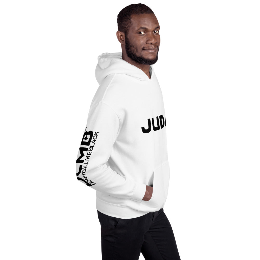 JUDA SUPRA White Unisex Hoodie